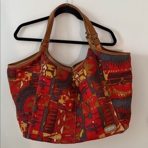 Rafe NY Playa Jute Purse Bag Weekender